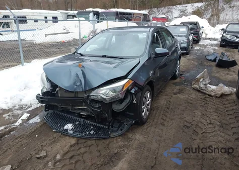 2014 Toyota Corolla Le z USA, uszkodzony, nr VIN 2T1BURHE4EC112167